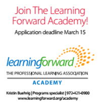 Join Learning Forward Academy